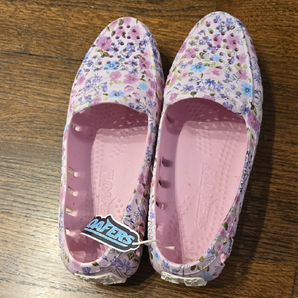 Floral Pastel Loafers for Women